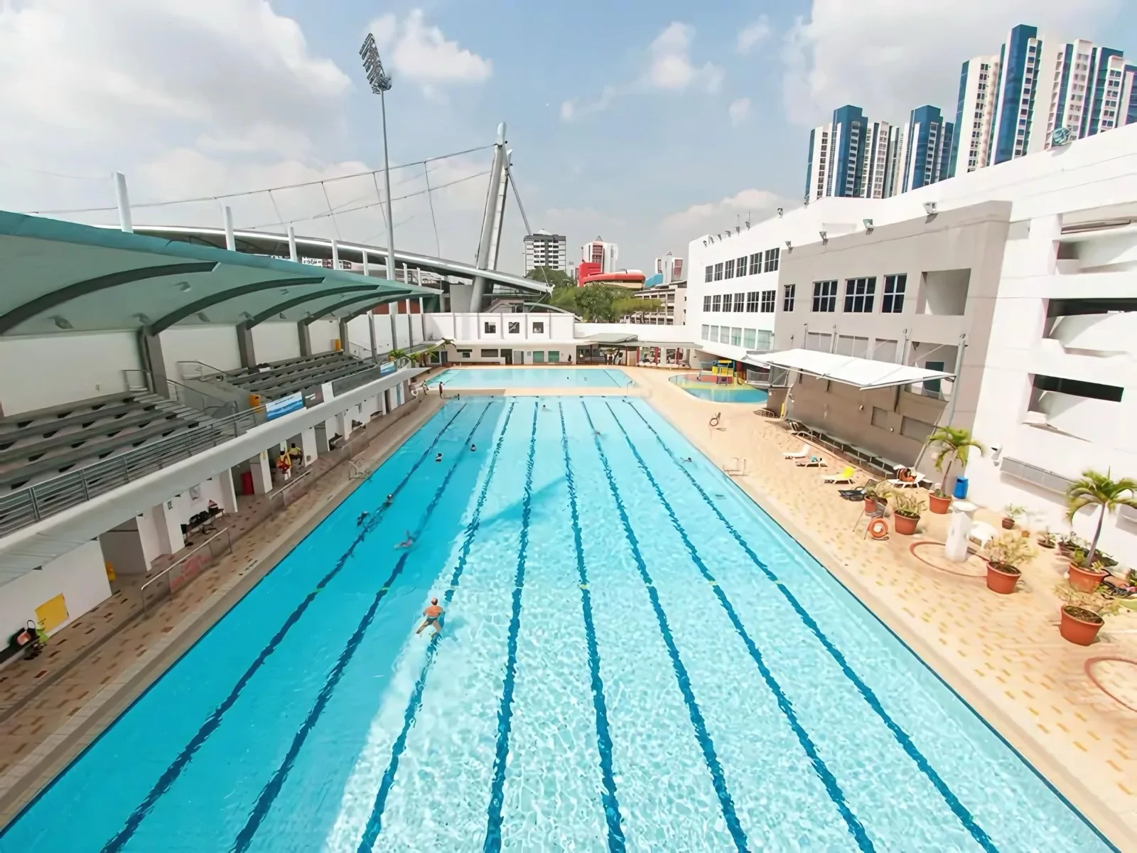 Jalan Besar Swimming Complex, where SwimSafer classes are taught and CAMS assessments are held.