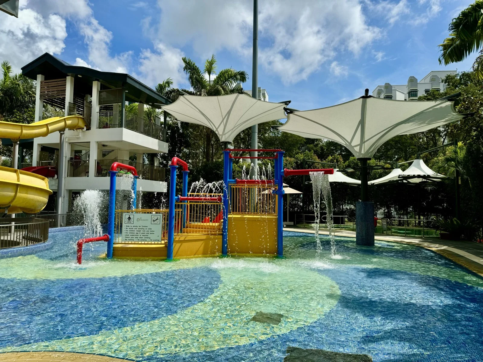 Pasir Ris Swimming Complex, where SwimSafer classes are taught.