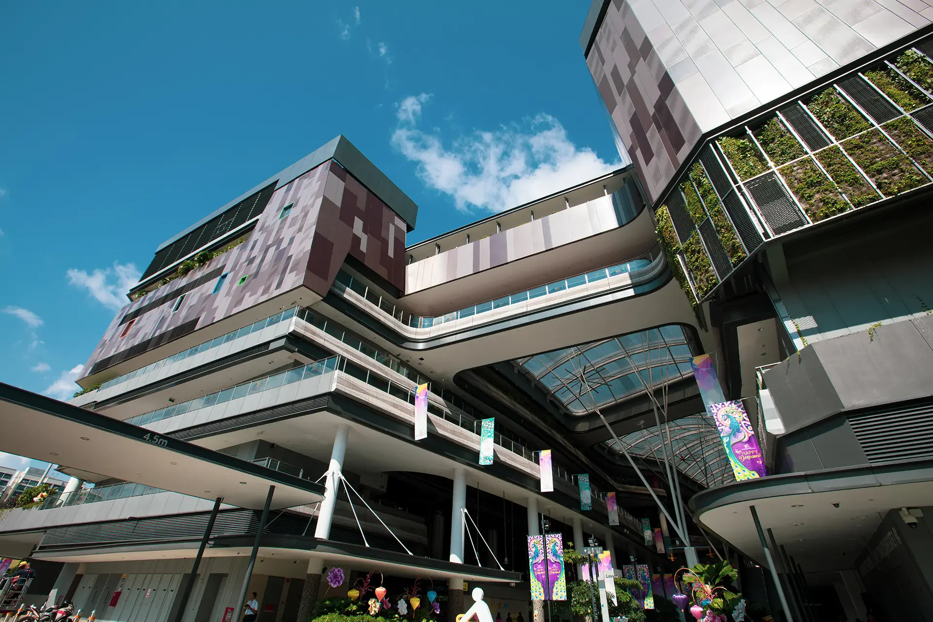 Tampines Swimming Complex, where SwimSafer classes are taught.